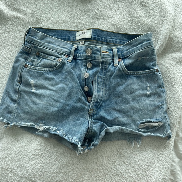 Agolde Parker Vintage Cut Off Short. - Picture 1 of 5